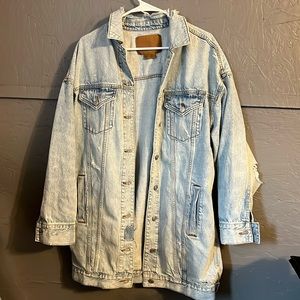 Oversized American Eagle Jean Jacket